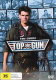 Cat. No. DVDM 1153: TOP GUN ~ TOM CRUISE / KELLY McGILLIS / VAL KILMER / ANTHONY EDWARDS / TOM SKERRITT. PARAMOUNT DVD 7943.