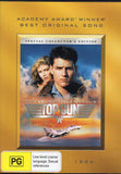 Cat. No. DVDM 1153: TOP GUN ~ TOM CRUISE / KELLY McGILLIS / VAL KILMER / ANTHONY EDWARDS / TOM SKERRITT. PARAMOUNT DVD 7943.