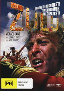 Cat. No. DVDM 1168: ZULU ~ MICHAEL CAINE / STANLEY BAKER / JACK HAWKINS / ULLA JACOBSSON. BOUNTY BF01